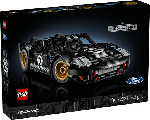 LEGO® Technic Trkaći automobil 1966 Ford GT40 MKII 42223