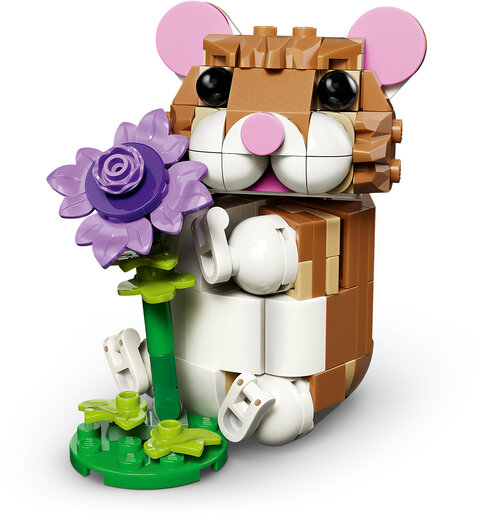 LEGO® Creator Slatki hrčak s cvijetom 31376