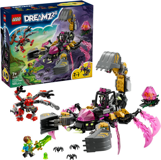 LEGO® DREAMZzz™ Škorpion bager iz noćne more 71513
