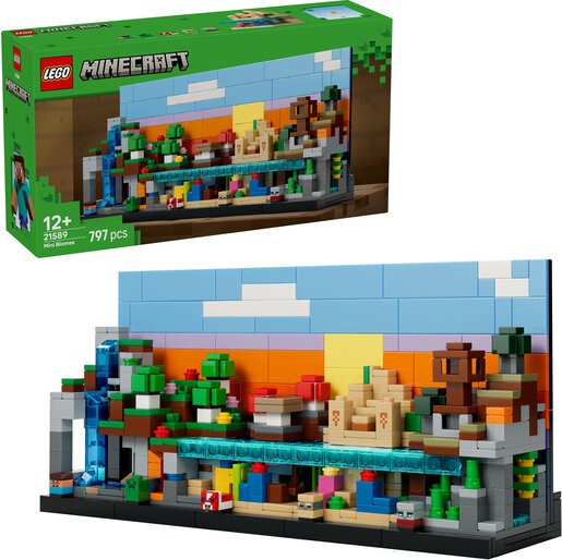 LEGO Minecraft Mali biomi 21589