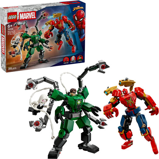 LEGO® Marvel Bitka robota: Spider-Man protiv Doca Ocka 76338