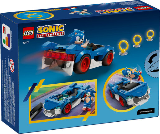 LEGO® Sonic the Hedgehog™ Sonic: Munjeviti automobil 77117