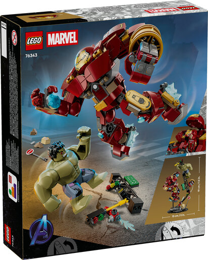 LEGO® Marvel Epska bitka: Hulkbuster protiv Hulka 76343