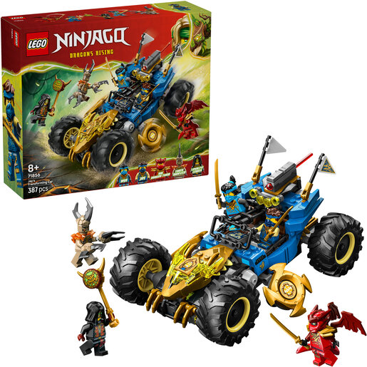 LEGO® NINJAGO® Jayev automobil koji se transformira 71856