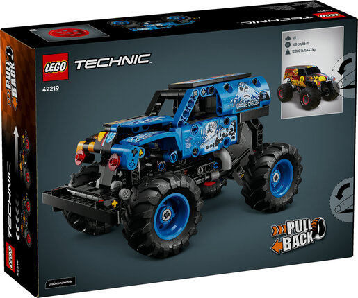 LEGO® Technic Monster Jam™: Vatra i led, Grave Digger™ 42219