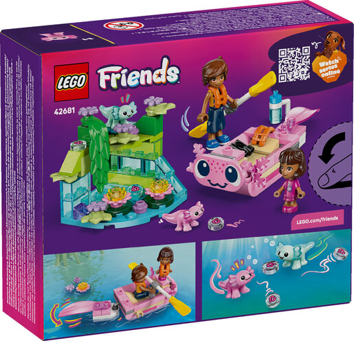 LEGO® Friends Pustolovni čamac Axolotl 42681