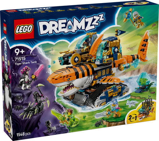 LEGO® DREAMZzz™ Tigrasti morski pas tenk 71515