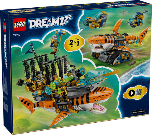LEGO® DREAMZzz™ Tigrasti morski pas tenk 71515