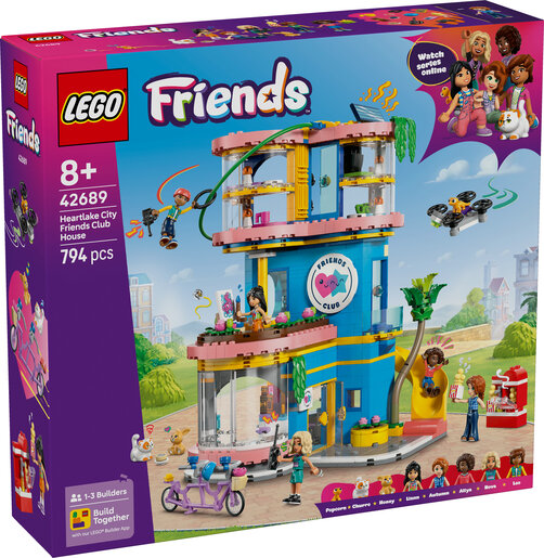 LEGO® Friends Klub prijatelja u Heartlakeu 42689