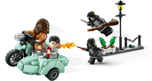 LEGO® Harry Potter™ Hagrid™ i Harry u bijegu iz Kalinina prilaza 76459