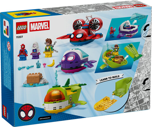 LEGO® Marvel Spidey: Podvodna vozila 11207