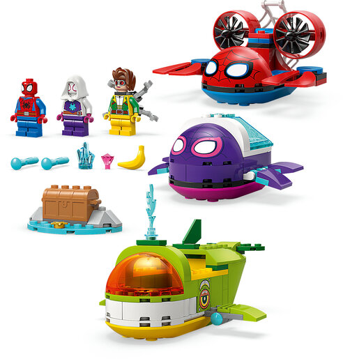 LEGO® Marvel Spidey: Podvodna vozila 11207