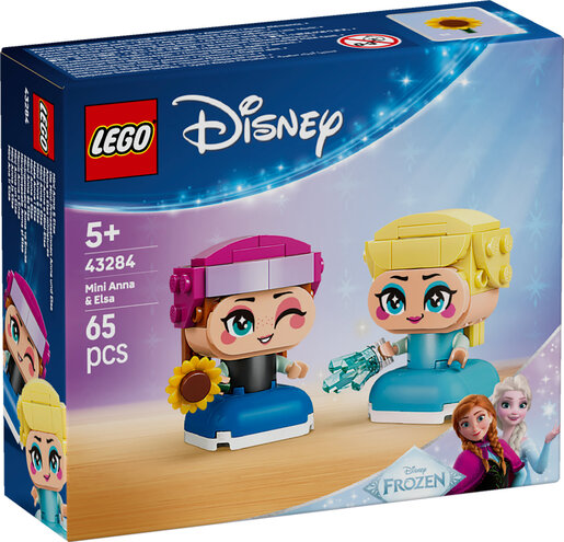 LEGO® Disney Princess Male Ana i Elza 43284