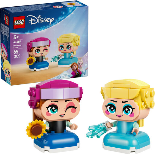 LEGO® Disney Princess Male Ana i Elza 43284