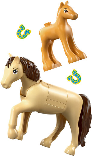 LEGO® Friends Prikolica za kobilu i ždrijebe 42695