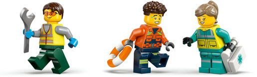 LEGO® City Kombinacija: zrakoplov, kamion i letjelica 60505