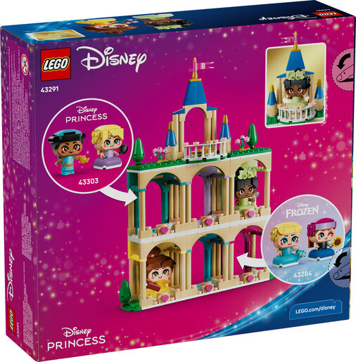 LEGO® Disney Princess Male Belle i Tiana s dvorcem 43291