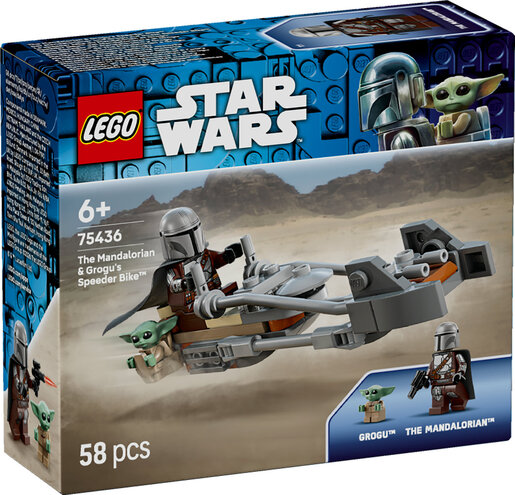 LEGO® Star Wars™ Mandalorijanac i Grogu na jurniku™ 75436