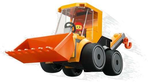 LEGO® City Vozila - Građevinski bager 60483