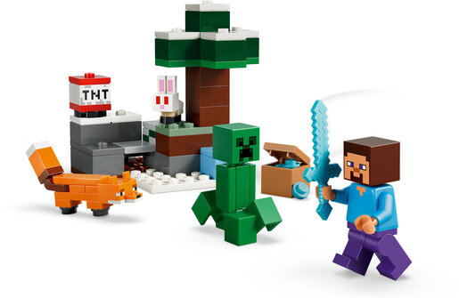 LEGO® Minecraft® Steveova pustolovina u tajgi 21583