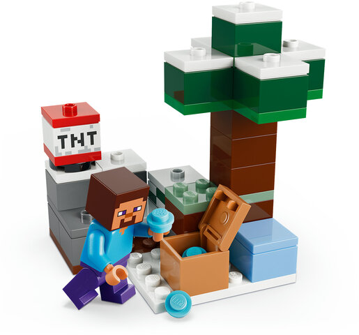 LEGO® Minecraft® Steveova pustolovina u tajgi 21583