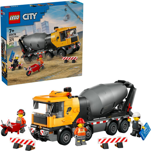 LEGO City Miješalica cementa 60478