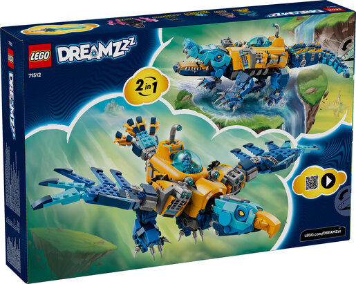 LEGO® DREAMZzz™ Krokodil podmornica 71512