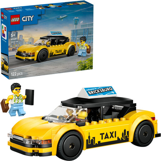 LEGO® City Žuti taksi 60487