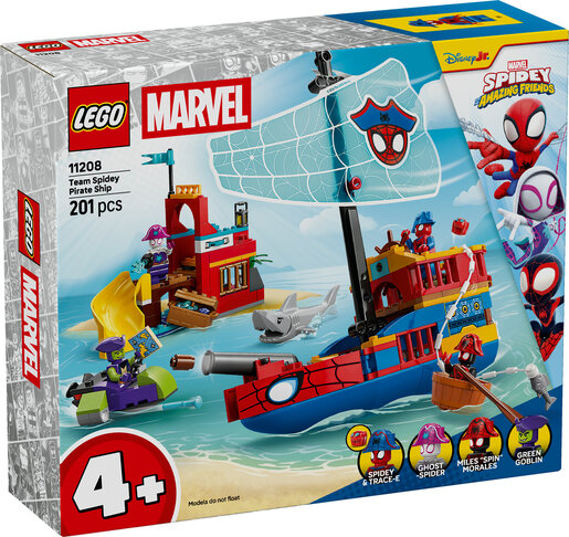 LEGO® Marvel Piratski brod tima Spidey 11208