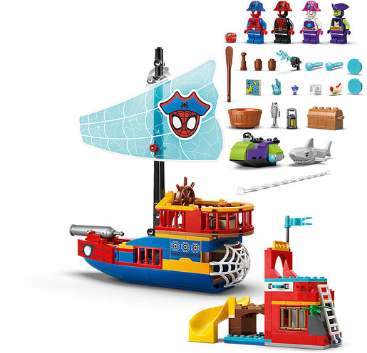 LEGO® Marvel Piratski brod tima Spidey 11208