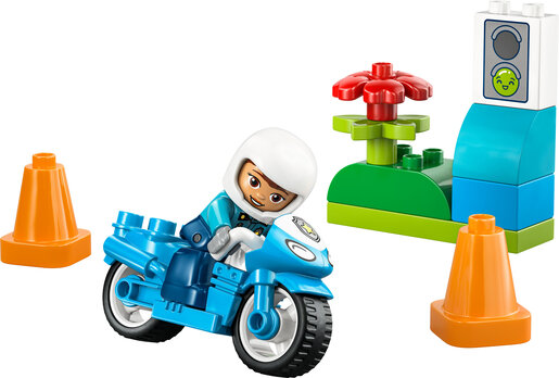 LEGO® DUPLO® Plavi policijski motocikl 10471
