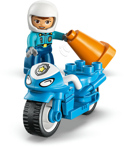 LEGO® DUPLO® Plavi policijski motocikl 10471