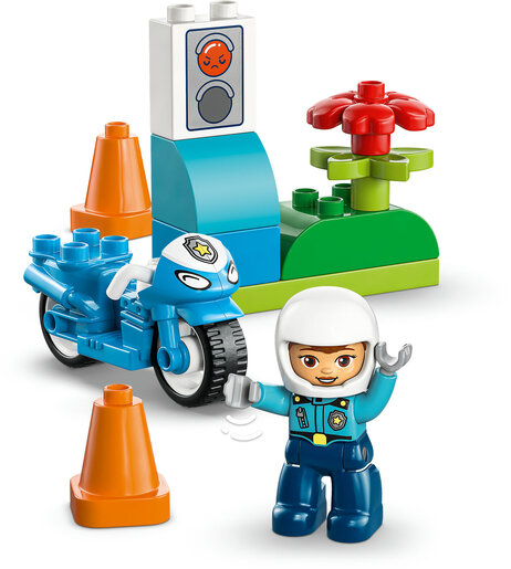 LEGO® DUPLO® Plavi policijski motocikl 10471