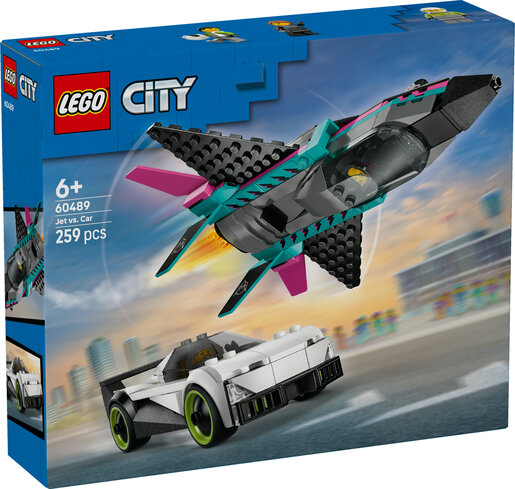 LEGO® City Mlažnjak protiv automobila 60489