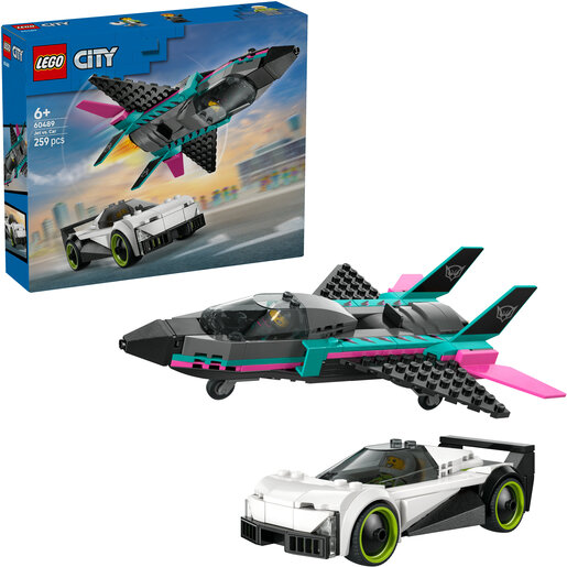LEGO® City Mlažnjak protiv automobila 60489