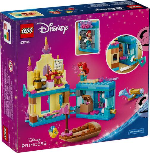 LEGO® Disney Princess Arielina čarobna mala palača 43285