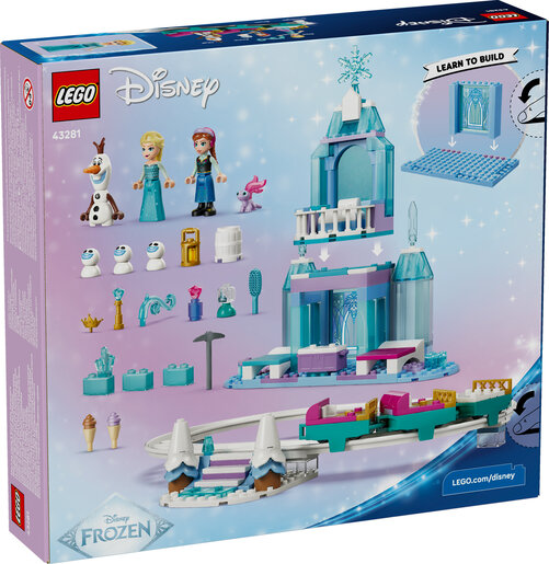 LEGO® Disney Princess Elzin ledeni dvorac i pustolovna vožnja na snijegu 43281