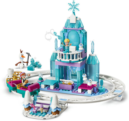 LEGO® Disney Princess Elzin ledeni dvorac i pustolovna vožnja na snijegu 43281