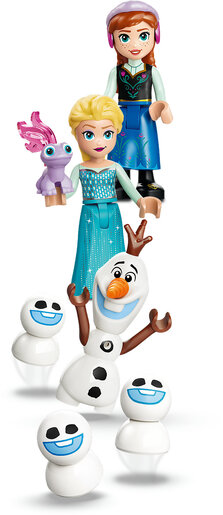 LEGO® Disney Princess Elzin ledeni dvorac i pustolovna vožnja na snijegu 43281