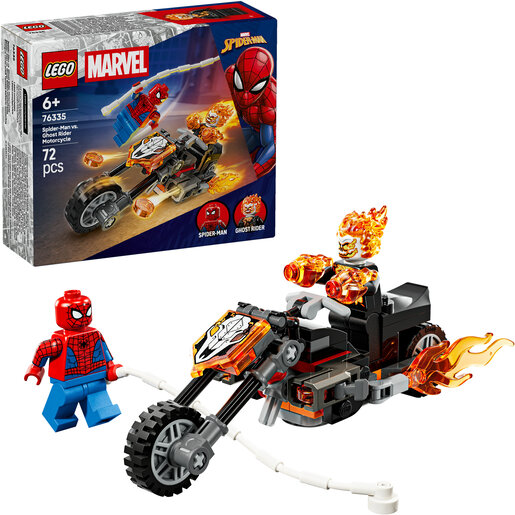 LEGO® Marvel Spider-Man protiv Ghost Ridera na motociklu 76335