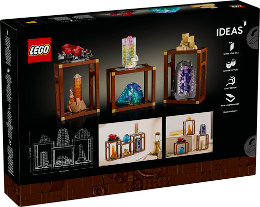 LEGO® Ideas Zbirka minerala 21362