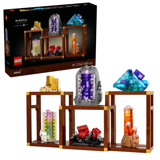 LEGO Ideas Zbirka minerala 21362