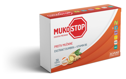 AlveadPharm MUKOSTOP tablete protiv mučnine