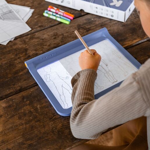 Kidywolf K-DRAW PRO MANGA Svjetleća tabla za crtanje i pisanje – Blue / K-DRAW-PRO-BU