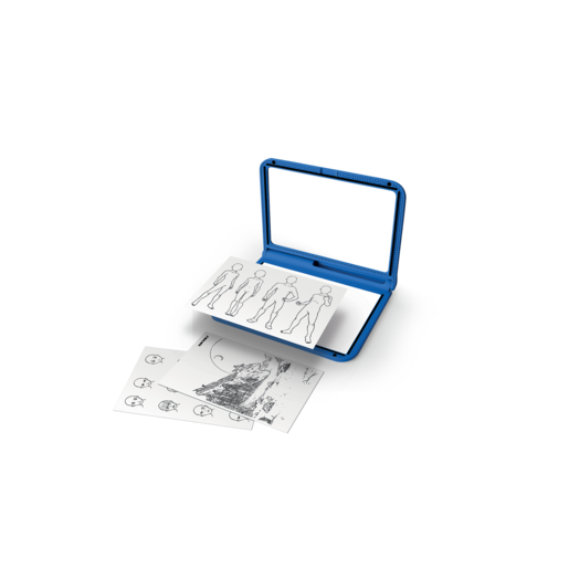 Kidywolf K-DRAW PRO MANGA Svjetleća tabla za crtanje i pisanje – Blue / K-DRAW-PRO-BU