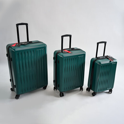 Kofer putni SPACE zeleni srednji