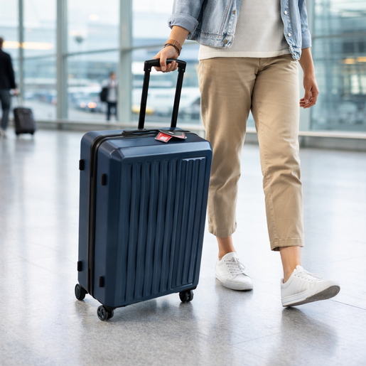 Kofer putni SPACE plavi mali