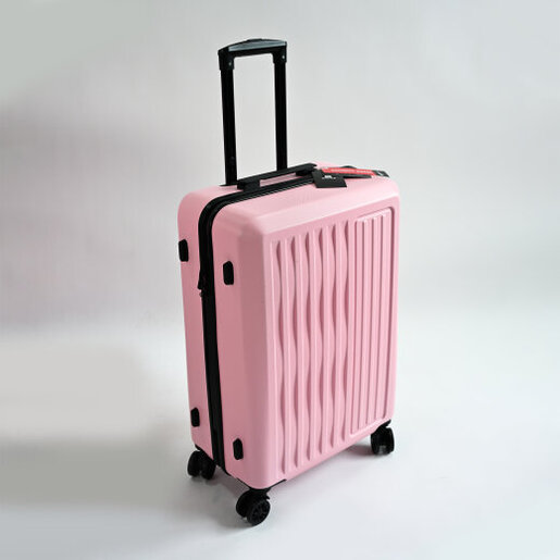 Kofer putni SPACE pink srednji