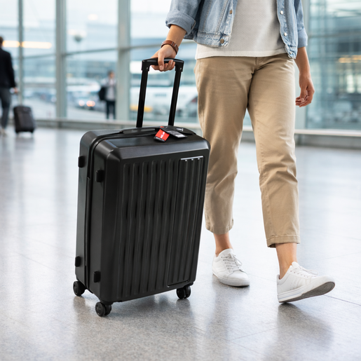 Kofer putni SPACE sivi srednji