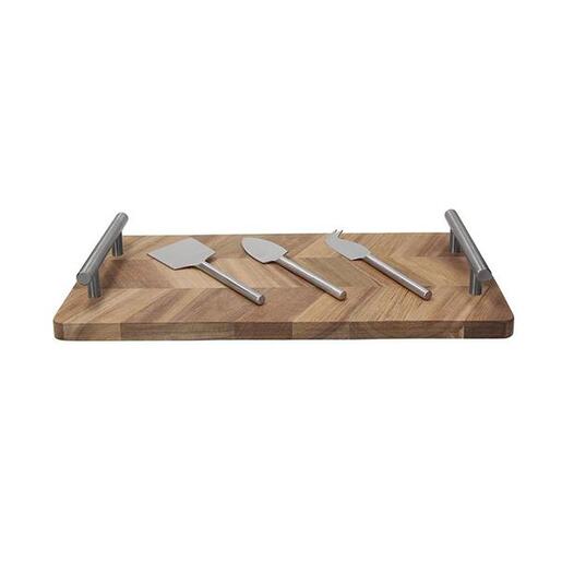 Tognana daska za sir s noževima – 35 × 20 cm StarBamboo Nature